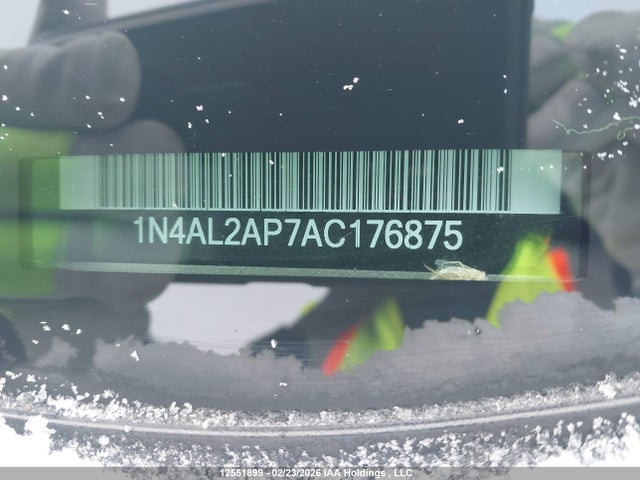 12551899 :رقم المزاد ، 1N4AL2AP7AC176875 vin ، 2010 Nissan Altima 2.5 S مزاد بيع