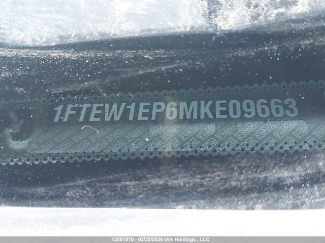 1FTEW1EP6MKE09663 Ford F-150 Xlt