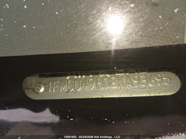 Aukcja sprzedaży 2008 Ford Escape Hev, vin: 1FMCU49H08KA93695, numer aukcji: 12551922