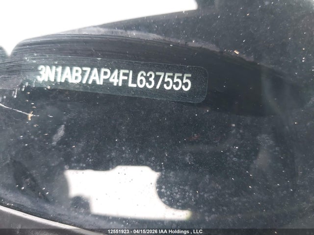 Продажа на аукционе авто 2015 Nissan Sentra, vin: 3N1AB7AP4FL637555, номер лота: 12551923