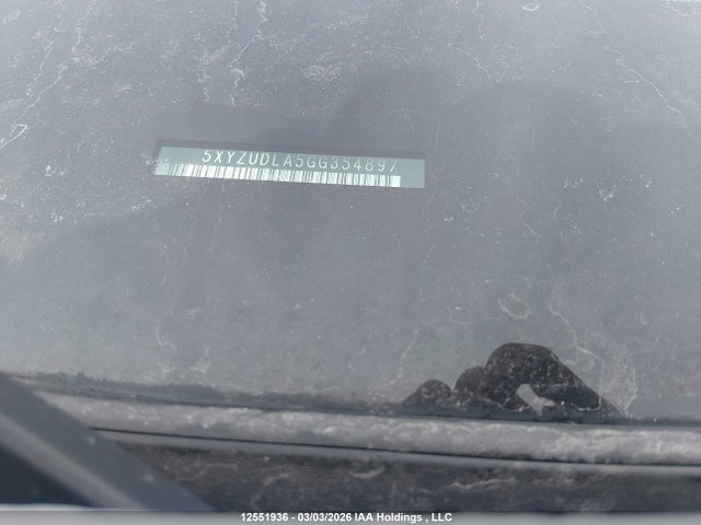 5XYZUDLA5GG354897 Hyundai SANTA FE SPORT