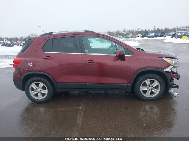 Продаж на аукціоні авто 2017 Chevrolet Trax 1lt, vin: 3GNCJLSB4HL143209, номер лоту: 12551945