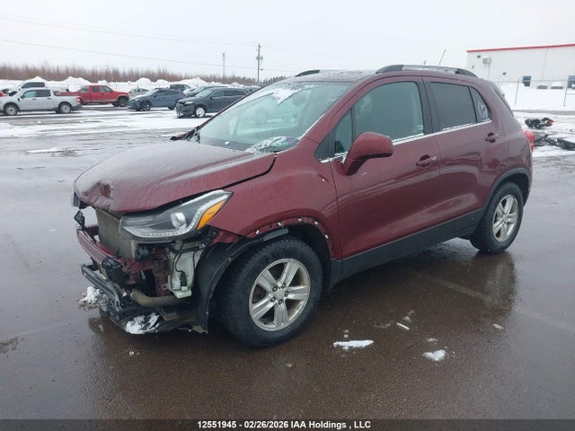 Продаж на аукціоні авто 2017 Chevrolet Trax 1lt, vin: 3GNCJLSB4HL143209, номер лоту: 12551945