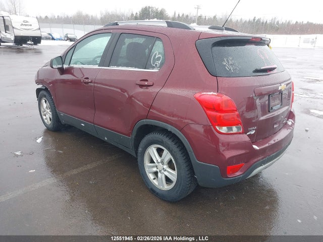 Продаж на аукціоні авто 2017 Chevrolet Trax 1lt, vin: 3GNCJLSB4HL143209, номер лоту: 12551945