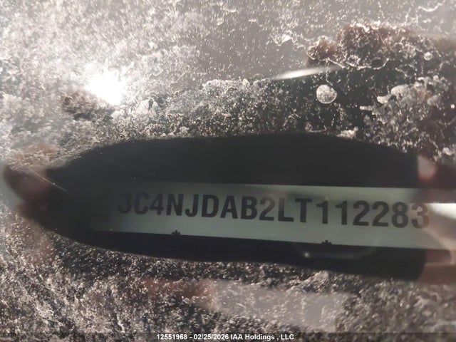 12551968 :رقم المزاد ، 3C4NJDAB2LT112283 vin ، 2020 Jeep Compass Sport مزاد بيع