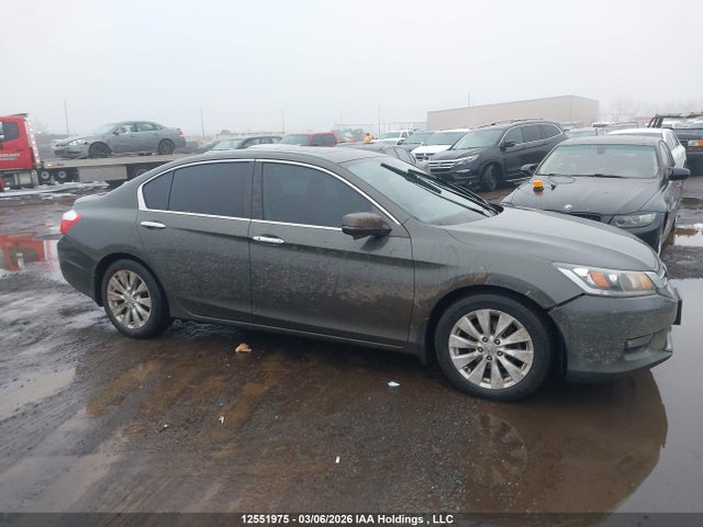 12551975 :رقم المزاد ، 1HGCR2F81FA803237 vin ، 2015 Honda Accord Ex-l مزاد بيع
