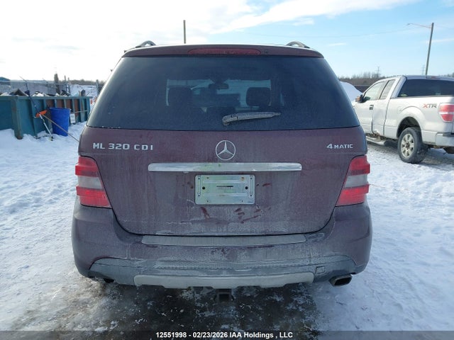 Auction sale of the 2008 Mercedes-benz Ml 320 Cdi 4matic, vin: 4JGBB22E38A410073, lot number: 12551998