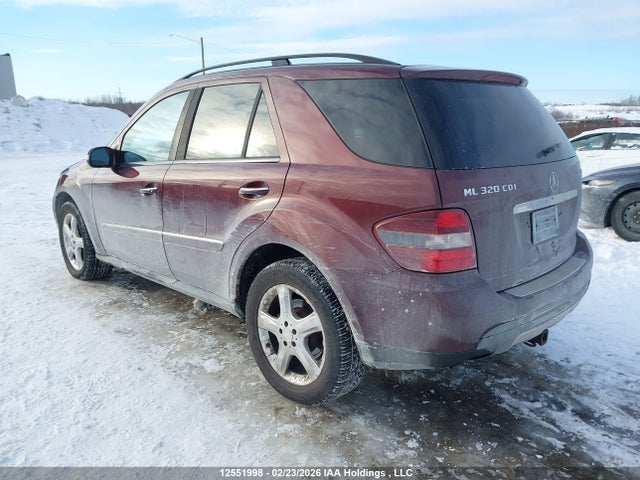 Auction sale of the 2008 Mercedes-benz Ml 320 Cdi 4matic, vin: 4JGBB22E38A410073, lot number: 12551998