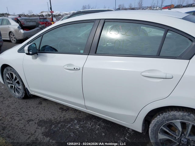 12552012 :رقم المزاد ، 2HGFB2F55EH012393 vin ، 2014 Honda Civic Ex مزاد بيع