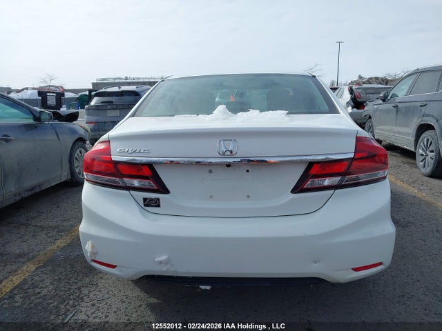 12552012 :رقم المزاد ، 2HGFB2F55EH012393 vin ، 2014 Honda Civic Ex مزاد بيع
