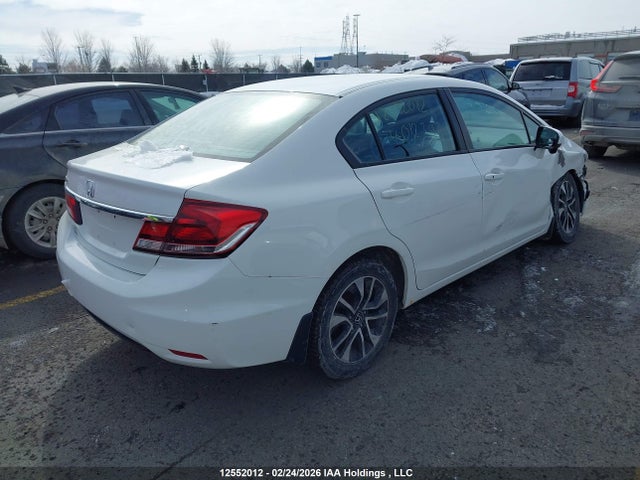 12552012 :رقم المزاد ، 2HGFB2F55EH012393 vin ، 2014 Honda Civic Ex مزاد بيع