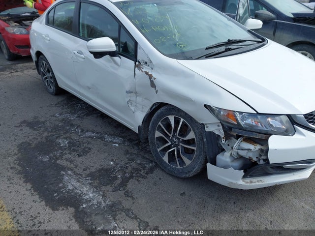 12552012 :رقم المزاد ، 2HGFB2F55EH012393 vin ، 2014 Honda Civic Ex مزاد بيع
