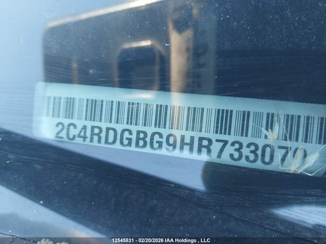 2C4RDGBG9HR733079 Dodge Grand Caravan Cvp/sxt
