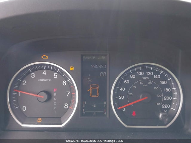 12552078 :رقم المزاد ، 5J6RE48767L811595 vin ، 2007 Honda Cr-v Ex-l مزاد بيع
