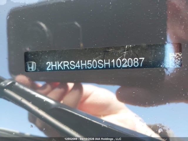 2HKRS4H50SH102087 Honda Cr-v Sport