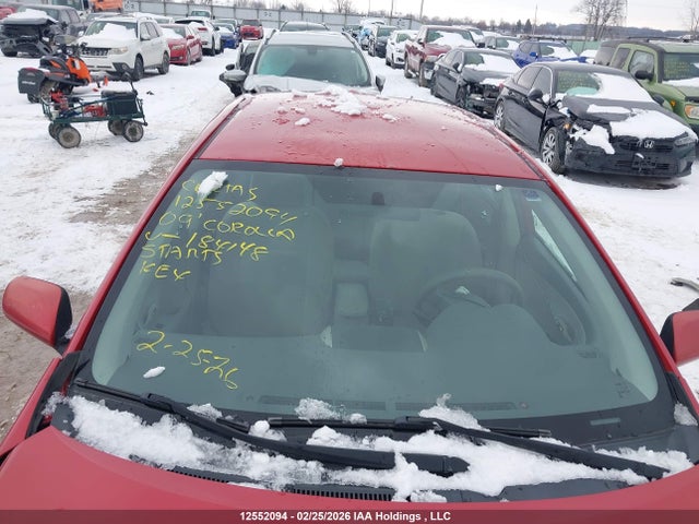 Aukcja sprzedaży 2009 Toyota Corolla S/le/xle, vin: 2T1BU40E29C184148, numer aukcji: 12552094