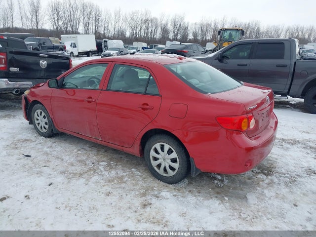 Aukcja sprzedaży 2009 Toyota Corolla S/le/xle, vin: 2T1BU40E29C184148, numer aukcji: 12552094