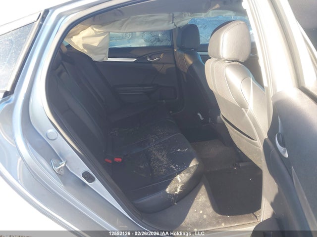 12552126 :رقم المزاد ، 2HGFC1F95HH102836 vin ، 2017 Honda Civic Touring مزاد بيع