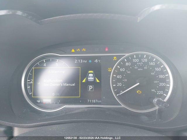 3N1CN8FV0PL822510 Nissan VERSA SR
