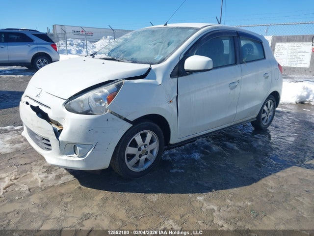 12552180 :رقم المزاد ، ML32A4HJ9EH019877 vin ، 2014 Mitsubishi Mirage Es مزاد بيع