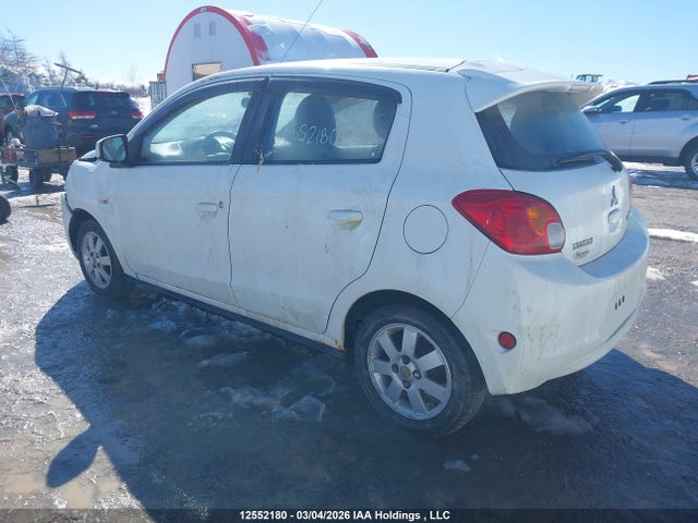 12552180 :رقم المزاد ، ML32A4HJ9EH019877 vin ، 2014 Mitsubishi Mirage Es مزاد بيع
