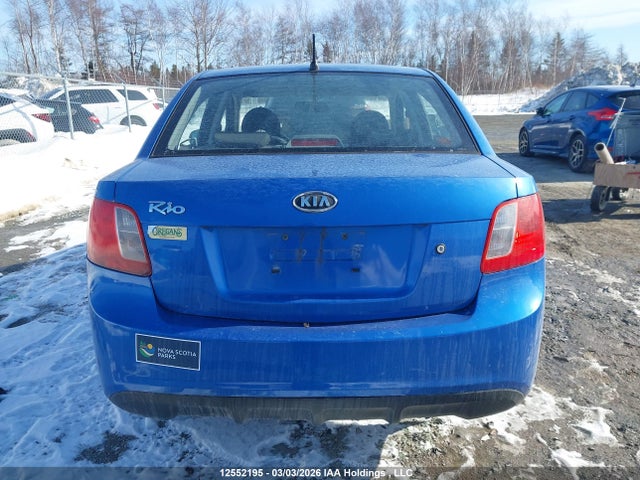 12552195 :رقم المزاد ، KNADH4B33B6856334 vin ، 2011 Kia Rio Ex/ex-convenience مزاد بيع