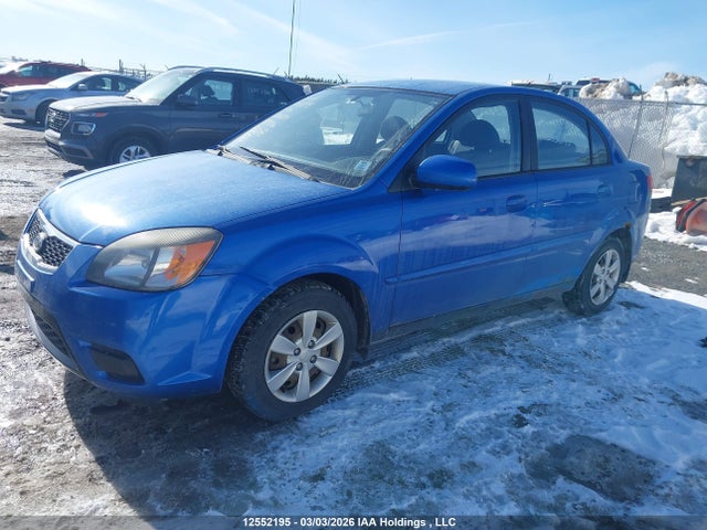 12552195 :رقم المزاد ، KNADH4B33B6856334 vin ، 2011 Kia Rio Ex/ex-convenience مزاد بيع