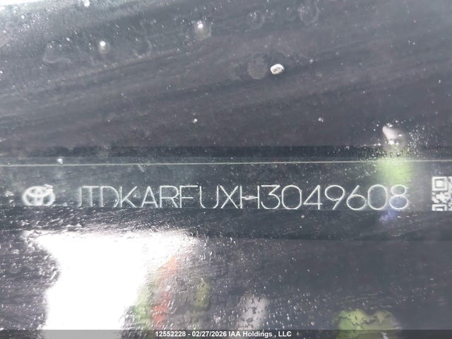 JTDKARFUXH3049608 Toyota Prius Technology