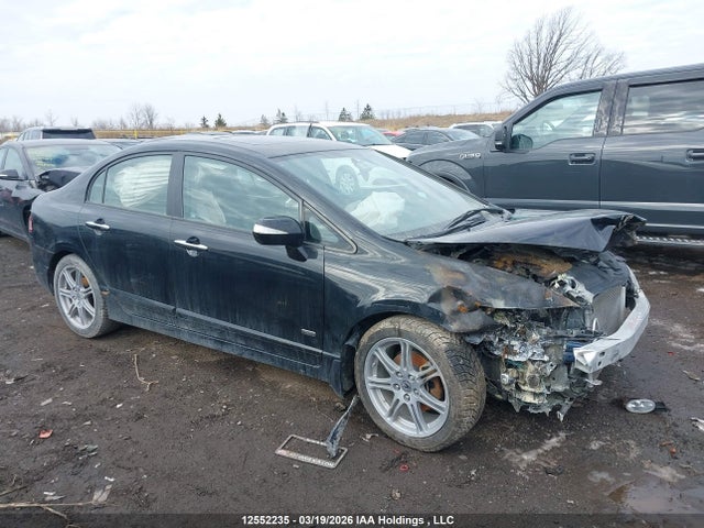 12552235 :رقم المزاد ، 2HHFD5F76AH200567 vin ، 2010 Acura Csx I-tech مزاد بيع