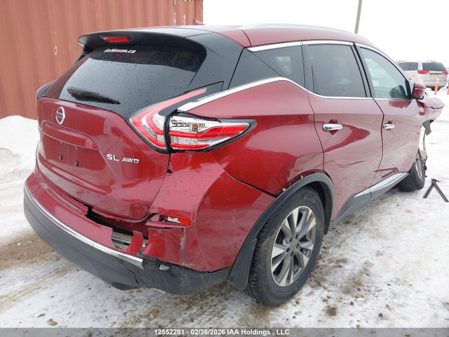 5N1AZ2MH0GN114711 Nissan Murano Platinum/sl/sv