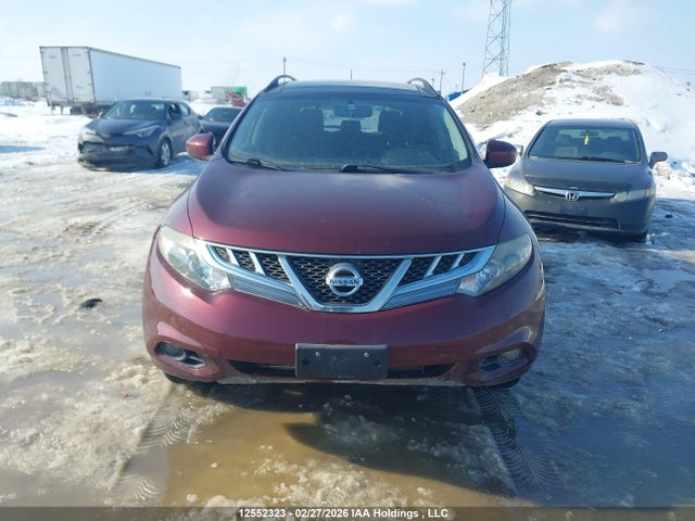 12552323 :رقم المزاد ، JN8AZ1MWXCW206785 vin ، 2012 Nissan Murano S/sl/le مزاد بيع