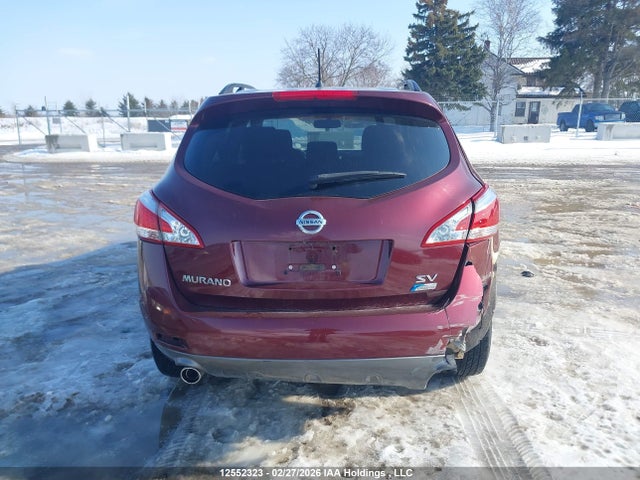 12552323 :رقم المزاد ، JN8AZ1MWXCW206785 vin ، 2012 Nissan Murano S/sl/le مزاد بيع