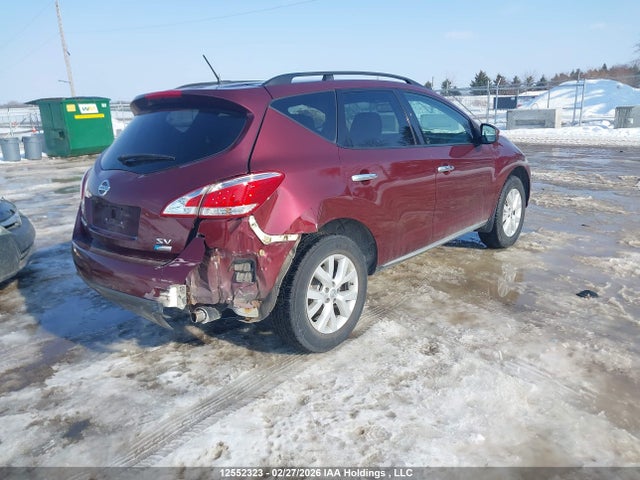 12552323 :رقم المزاد ، JN8AZ1MWXCW206785 vin ، 2012 Nissan Murano S/sl/le مزاد بيع