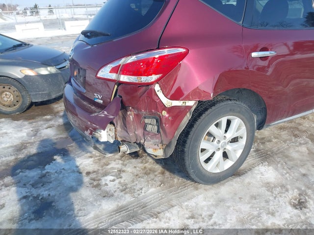 12552323 :رقم المزاد ، JN8AZ1MWXCW206785 vin ، 2012 Nissan Murano S/sl/le مزاد بيع