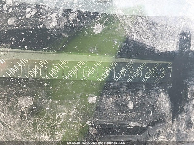 2001 Honda Accord Ex მანქანა იყიდება აუქციონზე, vin: 1HGCG16531A802637, აუქციონის ნომერი: 12552330