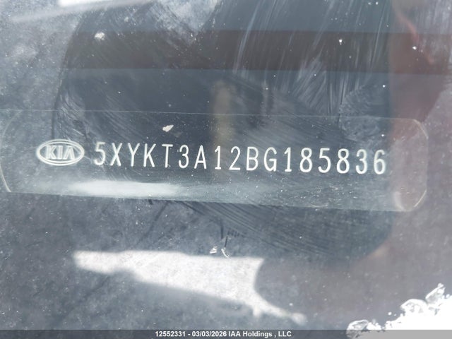 Продаж на аукціоні авто 2011 Kia Sorento Lx, vin: 5XYKT3A12BG185836, номер лоту: 12552331