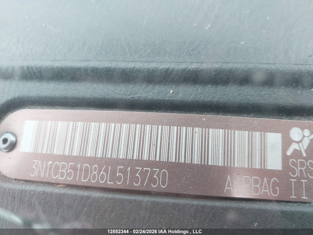 Aukcja sprzedaży 2006 Nissan Sentra 1.8, vin: 3N1CB51D86L513730, numer aukcji: 12552344