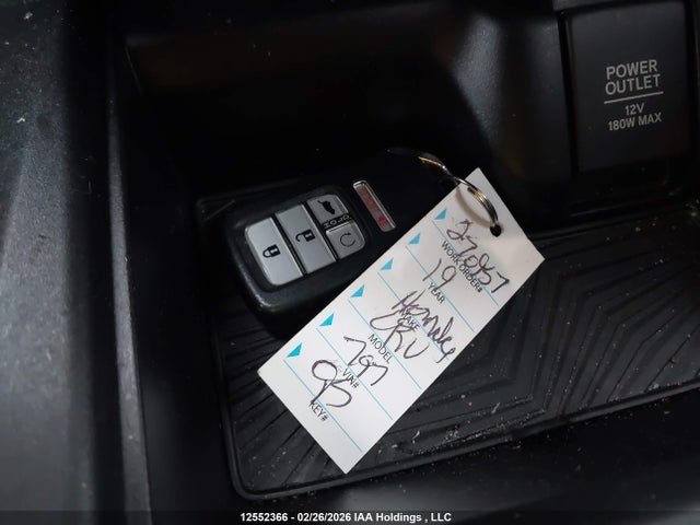 Продаж на аукціоні авто 2019 Honda Cr-v Touring, vin: 2HKRW2H96KH109797, номер лоту: 12552366
