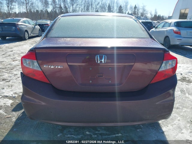 Aukcja sprzedaży 2012 Honda Civic Lx, vin: 2HGFB2E42CH013152, numer aukcji: 12552381
