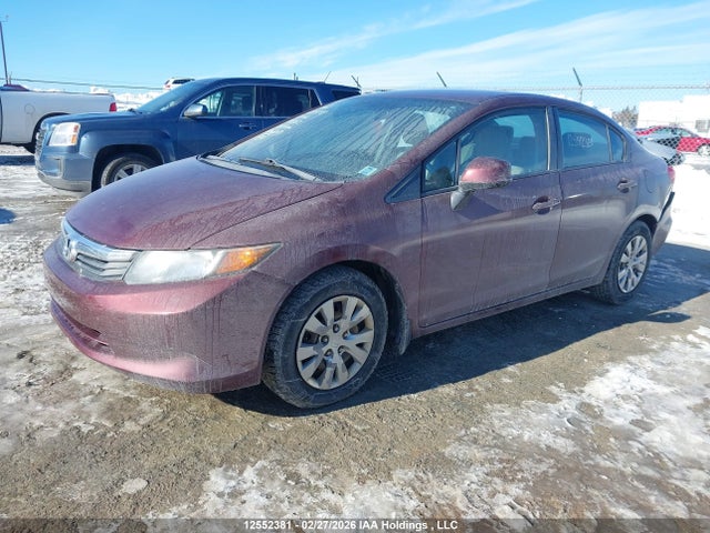 Aukcja sprzedaży 2012 Honda Civic Lx, vin: 2HGFB2E42CH013152, numer aukcji: 12552381