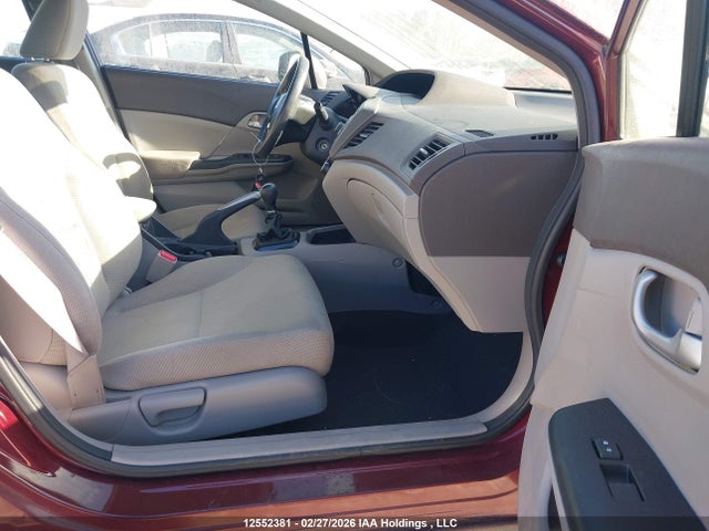 Aukcja sprzedaży 2012 Honda Civic Lx, vin: 2HGFB2E42CH013152, numer aukcji: 12552381