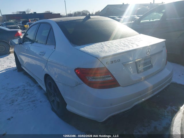 12552386 :رقم المزاد ، WDDGF8JB5DA840177 vin ، 2013 Mercedes-benz C 350 4matic مزاد بيع