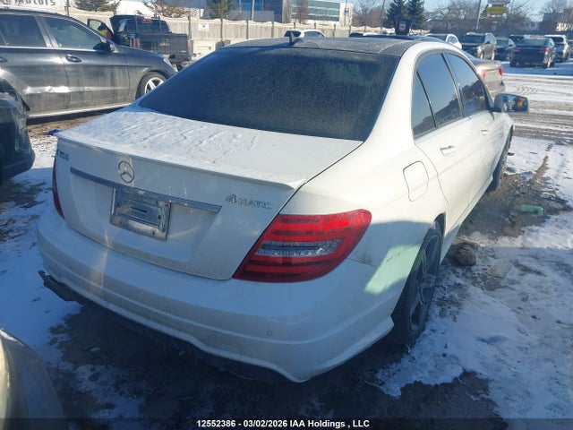 12552386 :رقم المزاد ، WDDGF8JB5DA840177 vin ، 2013 Mercedes-benz C 350 4matic مزاد بيع