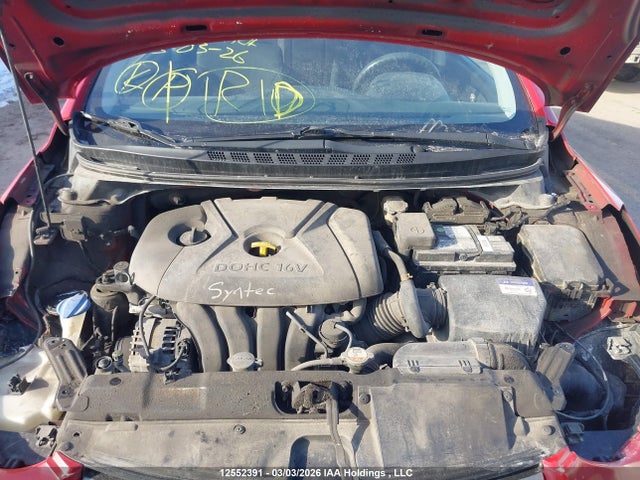 12552391 :رقم المزاد ، KMHDH4AEXFU385673 vin ، 2015 Hyundai Elantra مزاد بيع