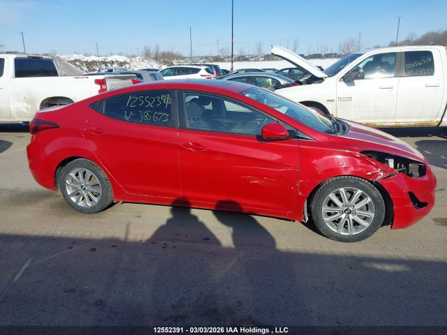 12552391 :رقم المزاد ، KMHDH4AEXFU385673 vin ، 2015 Hyundai Elantra مزاد بيع