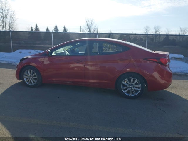 12552391 :رقم المزاد ، KMHDH4AEXFU385673 vin ، 2015 Hyundai Elantra مزاد بيع