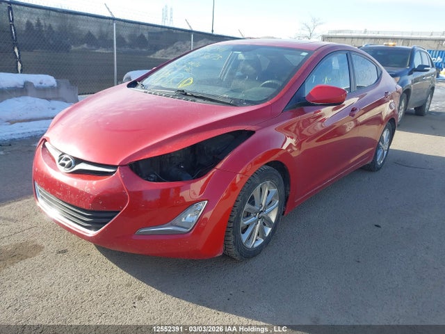 12552391 :رقم المزاد ، KMHDH4AEXFU385673 vin ، 2015 Hyundai Elantra مزاد بيع