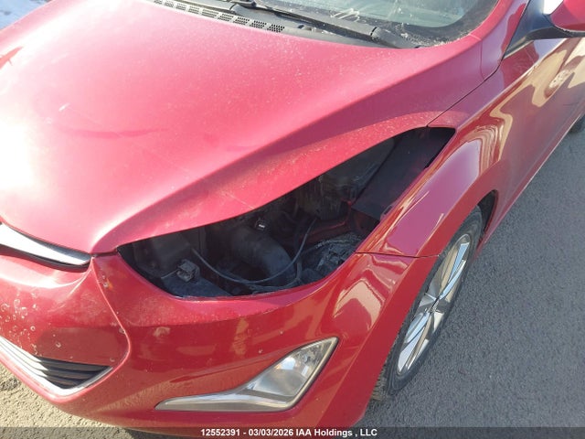 12552391 :رقم المزاد ، KMHDH4AEXFU385673 vin ، 2015 Hyundai Elantra مزاد بيع