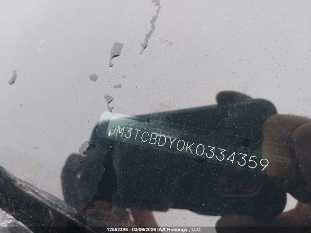 12552396 :رقم المزاد ، JM3TCBDY0K0334359 vin ، 2019 Mazda Cx-9 Grand Touring مزاد بيع