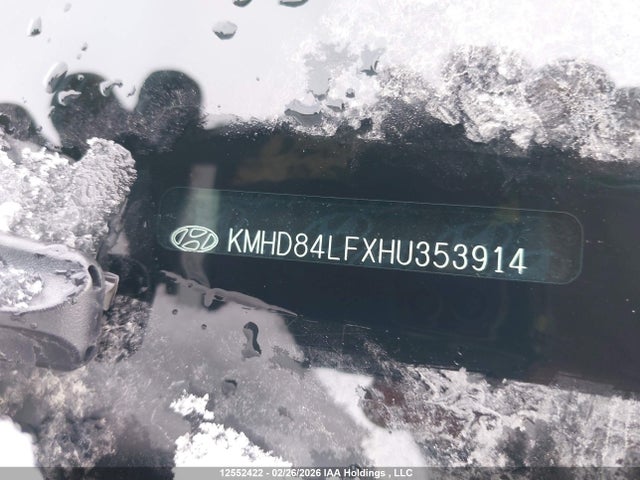 KMHD84LFXHU353914 Hyundai Elantra